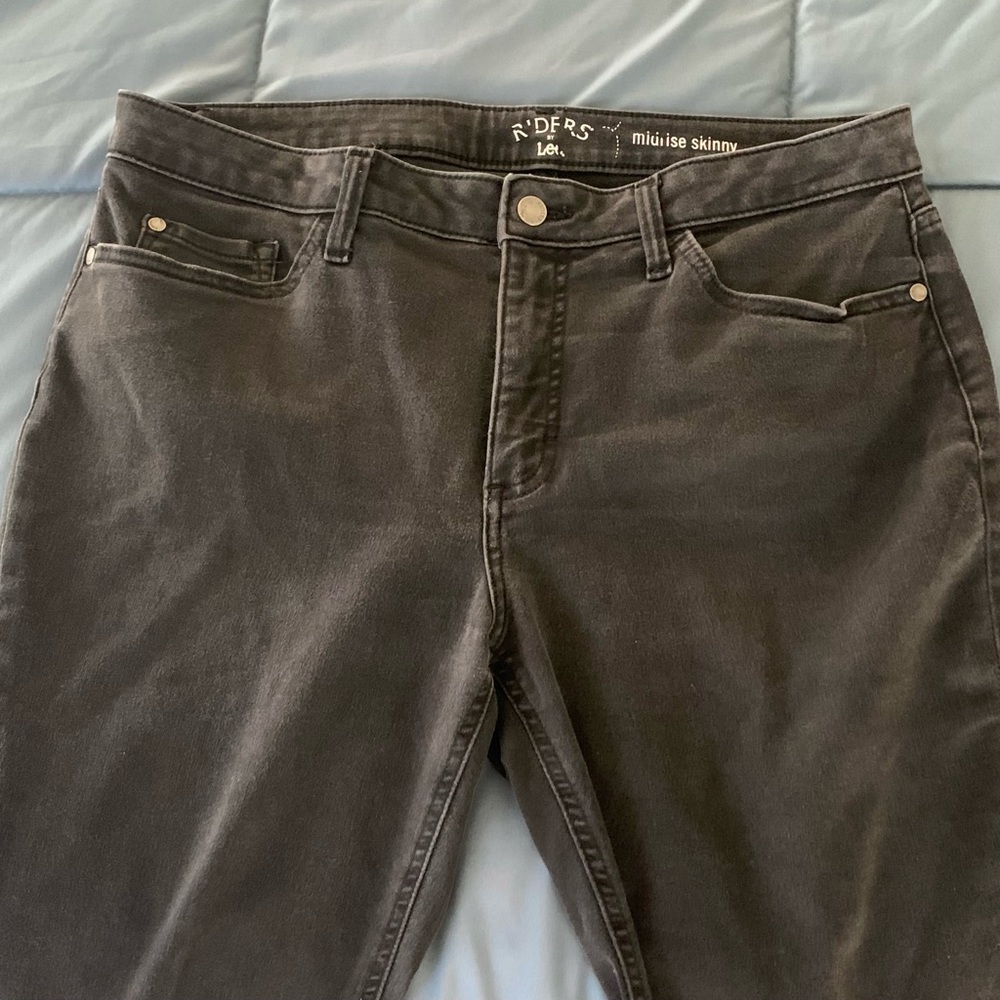 Lee Riders Black Skinny Jeans - Picture 3 of 7